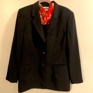 Kasper black size 14 blazer